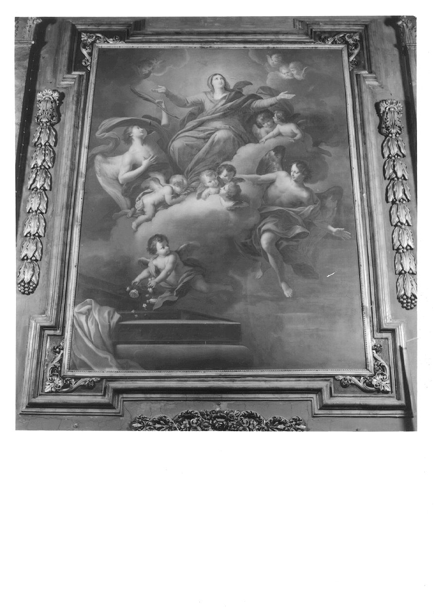 Madonna Assunta (dipinto, opera isolata) di Conca Giovanni (secondo quarto sec. XVIII)