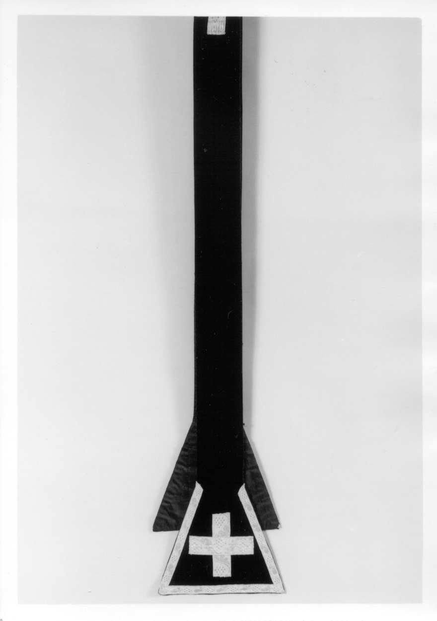 stola, elemento d'insieme - manifattura italiana (seconda metà sec. XIX)