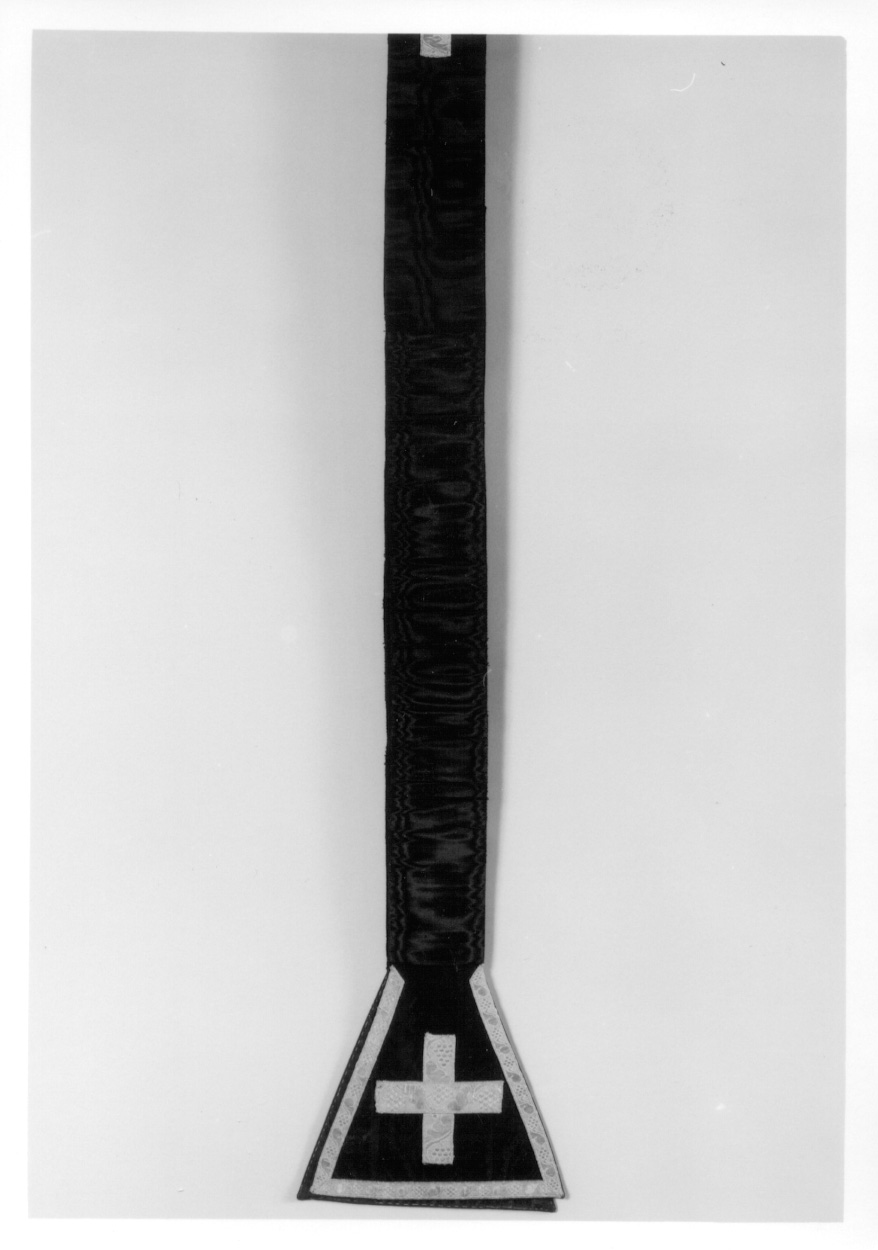 stola, elemento d'insieme - manifattura italiana (seconda metà sec. XIX)