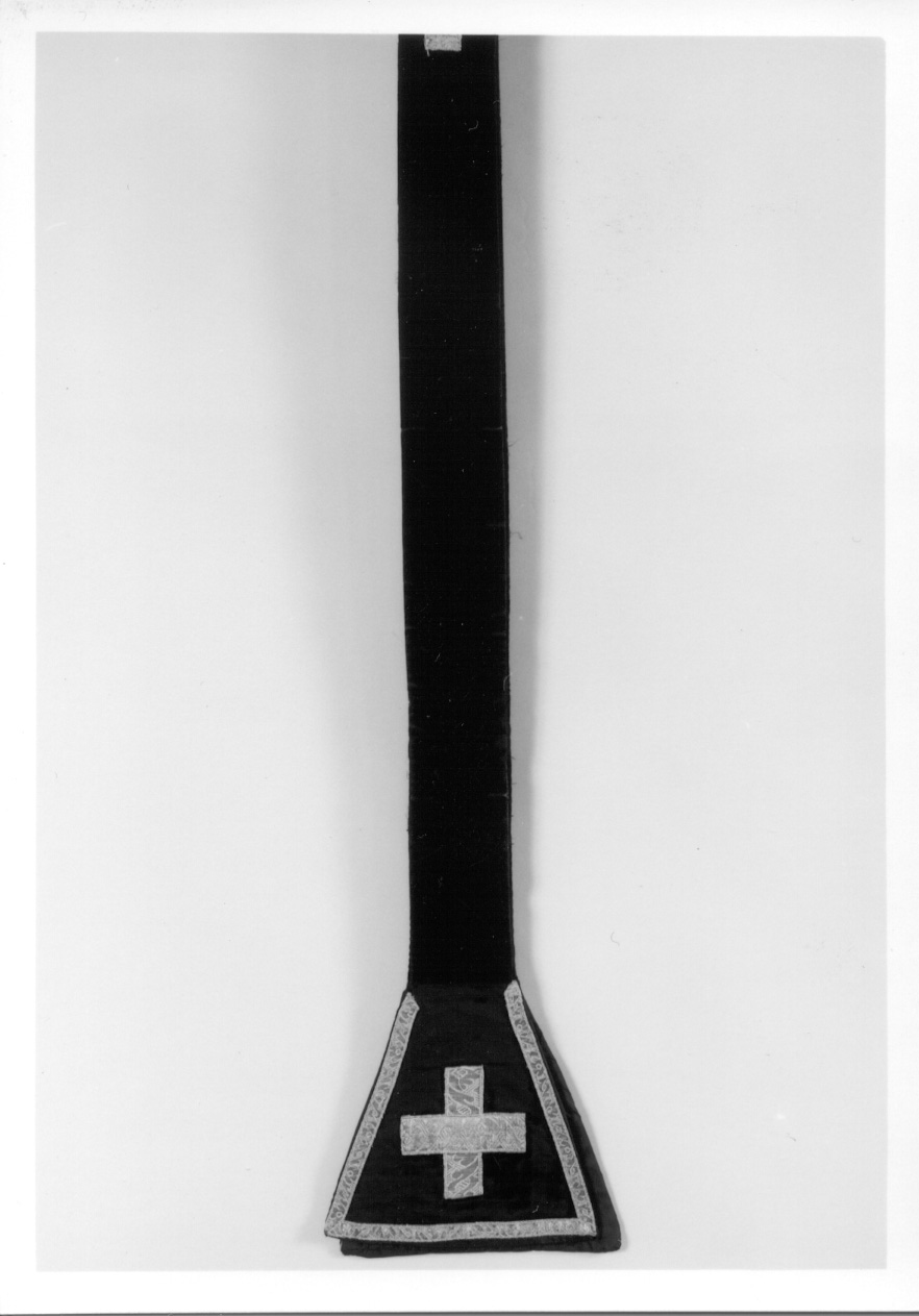 stola, elemento d'insieme - manifattura italiana (seconda metà sec. XVIII)