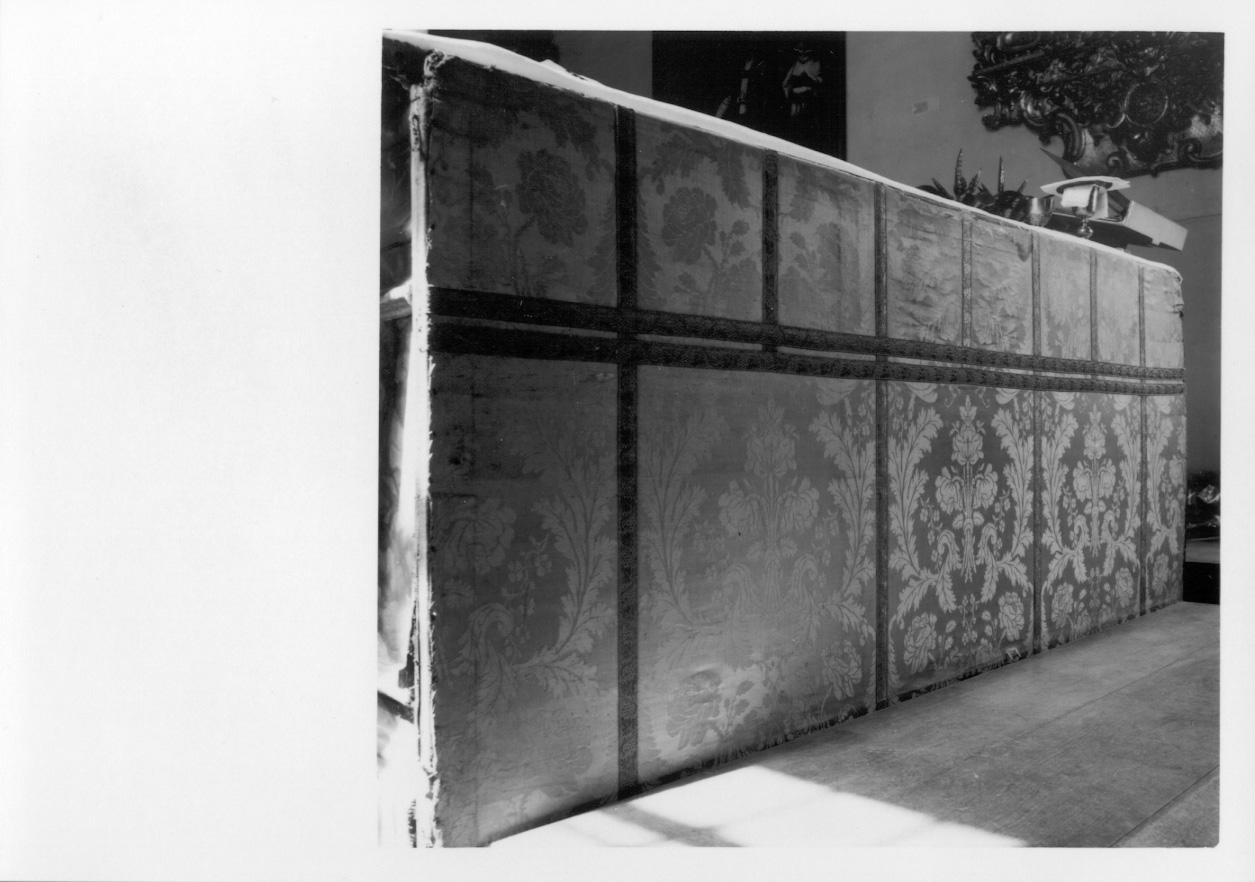 paliotto, opera isolata - manifattura italiana (terzo quarto sec. XIX)