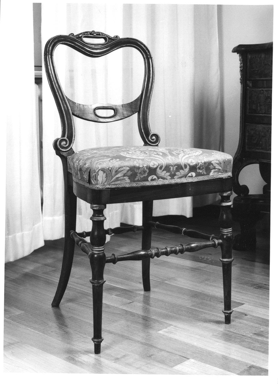 sedia, serie - produzione genovese (?) (metà sec. XIX)