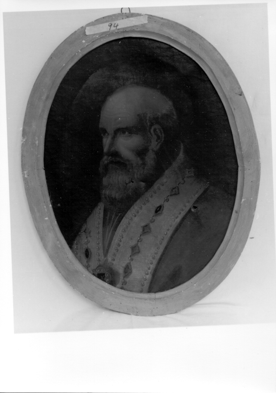 ritratto di antipapa (?) (dipinto, opera isolata) di Grassi Giovanni Battista (attribuito) (prima metà sec. XVIII)