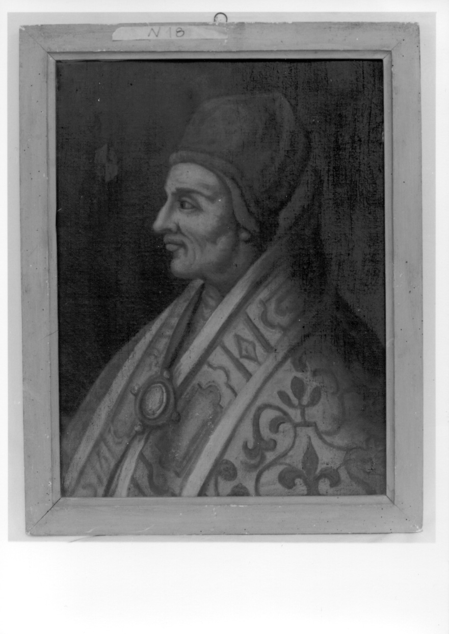 ritratto di pontefice (?) (dipinto, opera isolata) di Grassi Giovanni Battista (attribuito) (prima metà sec. XVIII)