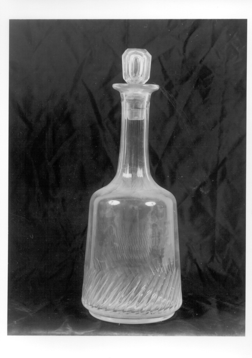 bottiglia, serie - produzione inglese (?) (fine/inizio secc. XIX/ XX)