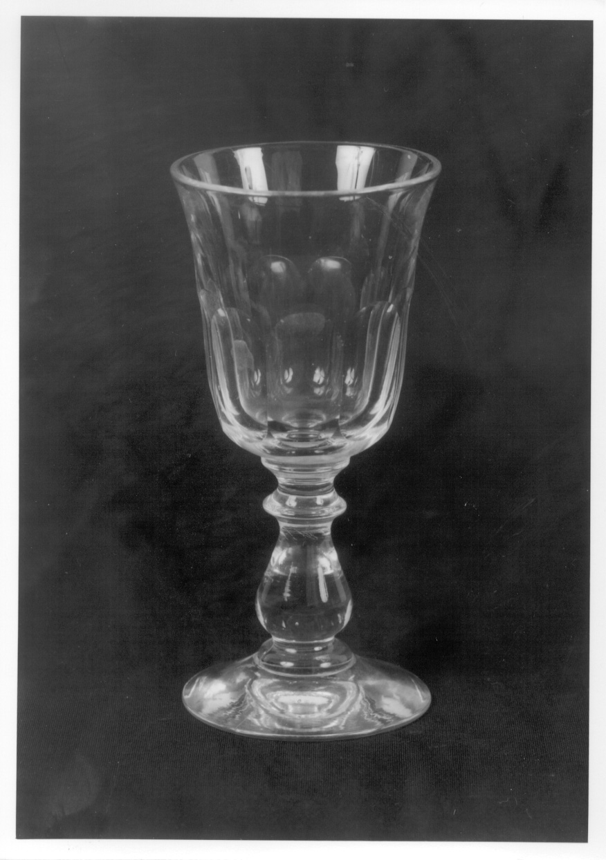 bicchiere, serie - produzione francese (?) (seconda metà sec. XIX)