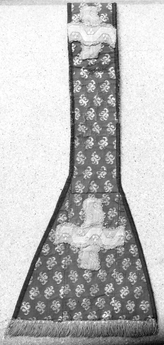 manipolo, elemento d'insieme - manifattura italiana (primo quarto sec. XVII, sec. XIX)