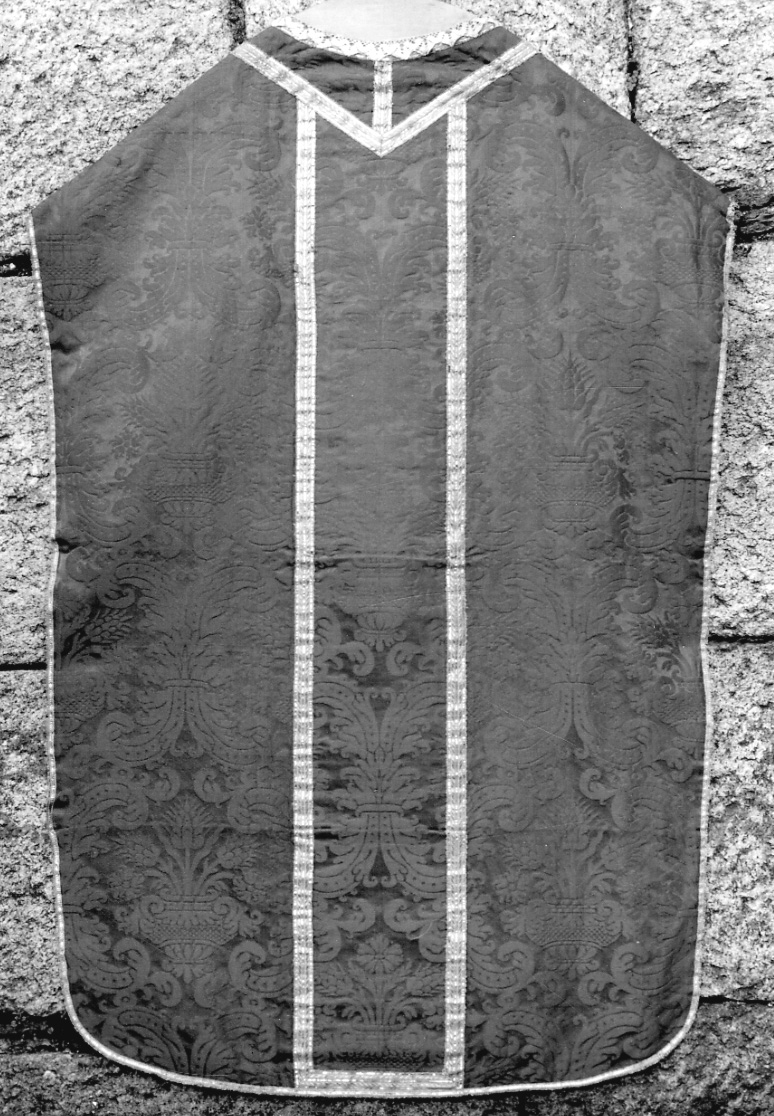 pianeta, elemento d'insieme - manifattura lombarda (seconda metà sec. XVI)