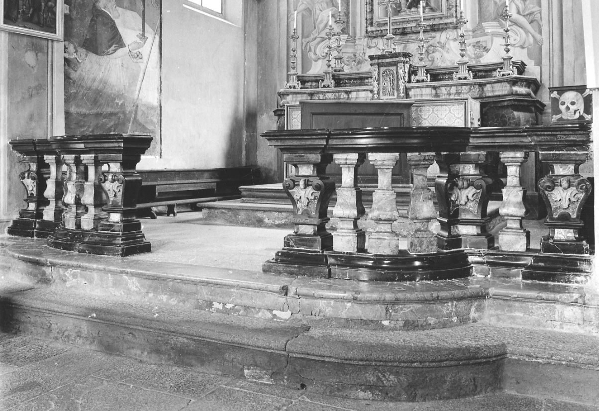 balaustrata, serie - bottega della Valsesia (seconda metà sec. XVIII)