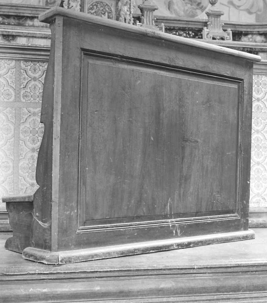 inginocchiatoio, opera isolata - bottega della Valsesia (prima metà, primo quarto sec. XIX, sec. XX)