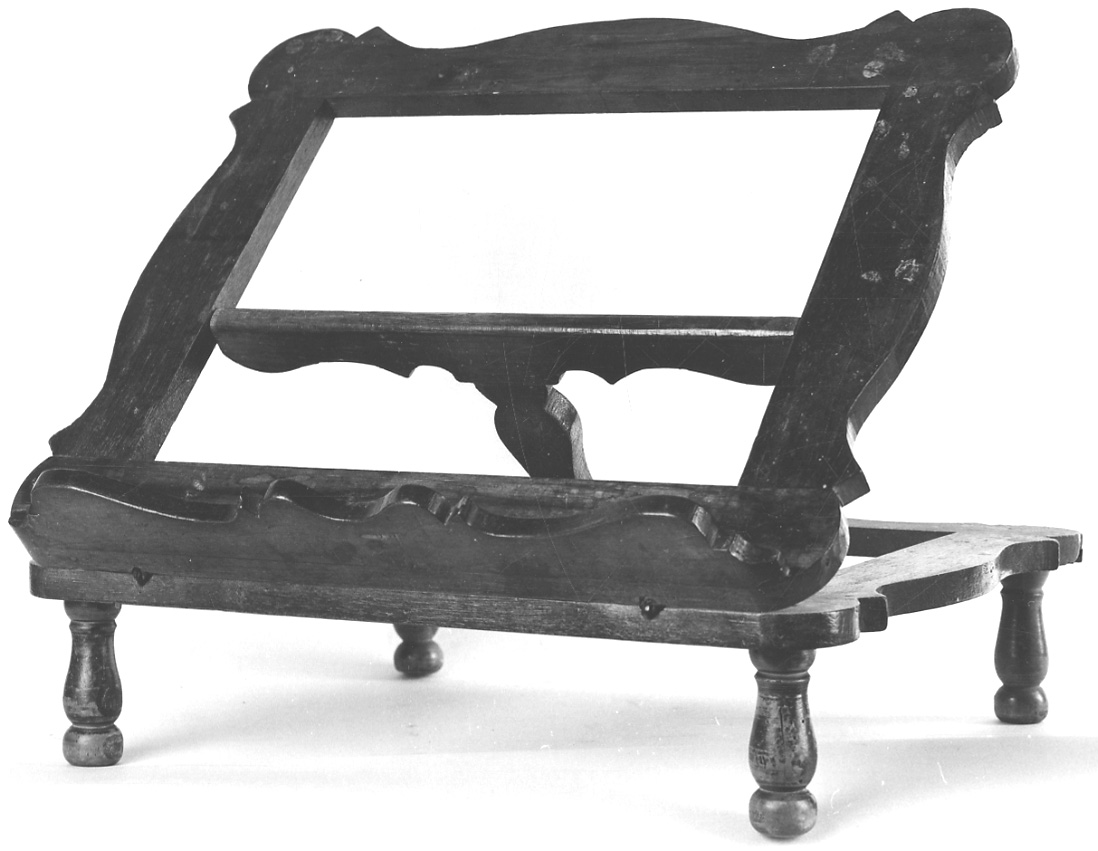 leggio d'altare, opera isolata - bottega della Valsesia (prima metà sec. XIX)