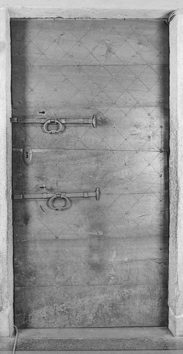 porta, opera isolata - bottega della Valsesia (primo quarto sec. XVII)