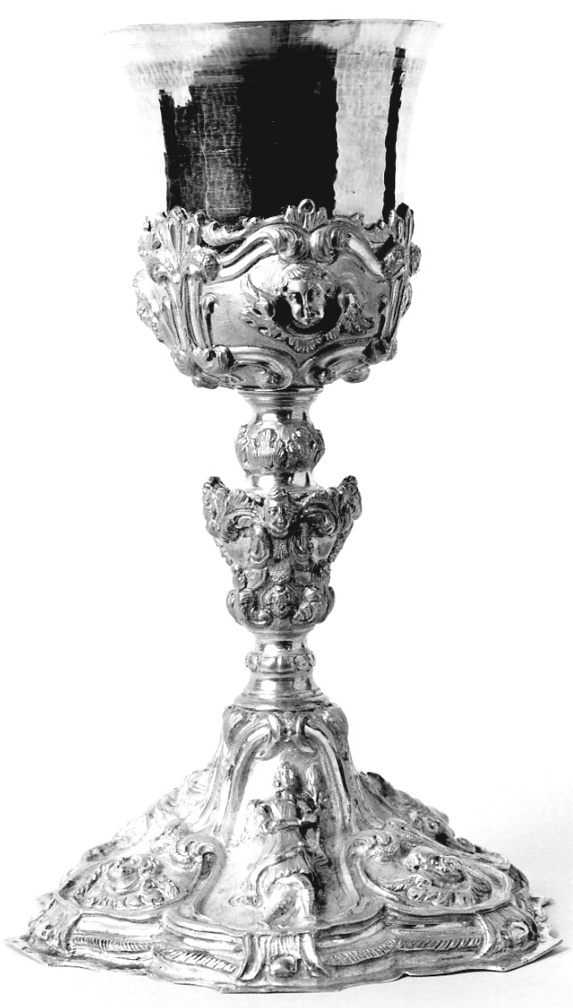 calice, opera isolata - bottega lombarda (sec. XVII)