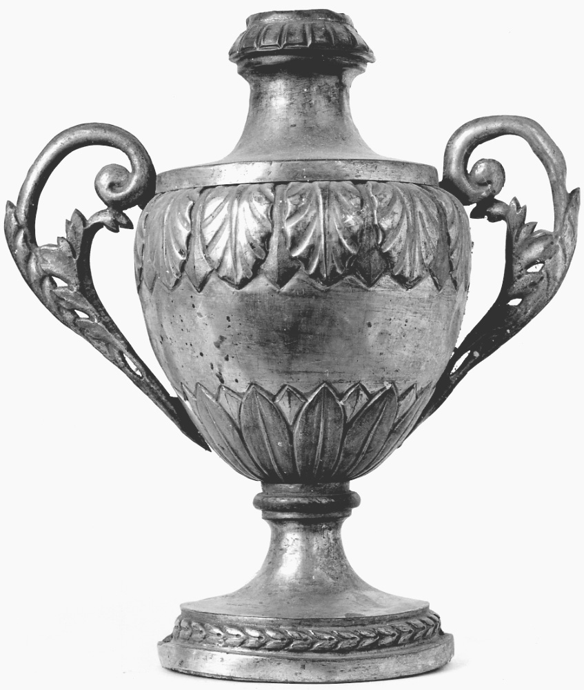 vaso d'altare per composizione floreale, opera isolata - bottega lombardo-piemontese (sec. XIX)
