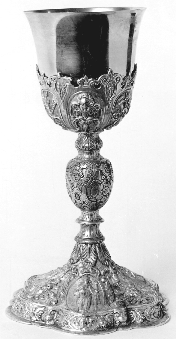 calice, opera isolata - bottega lombardo-piemontese (prima metà sec. XVII)