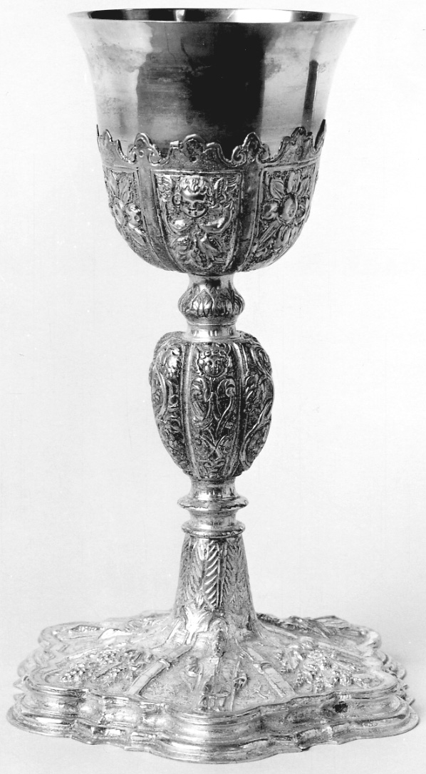 calice, opera isolata - bottega lombardo-piemontese (prima metà sec. XVII)