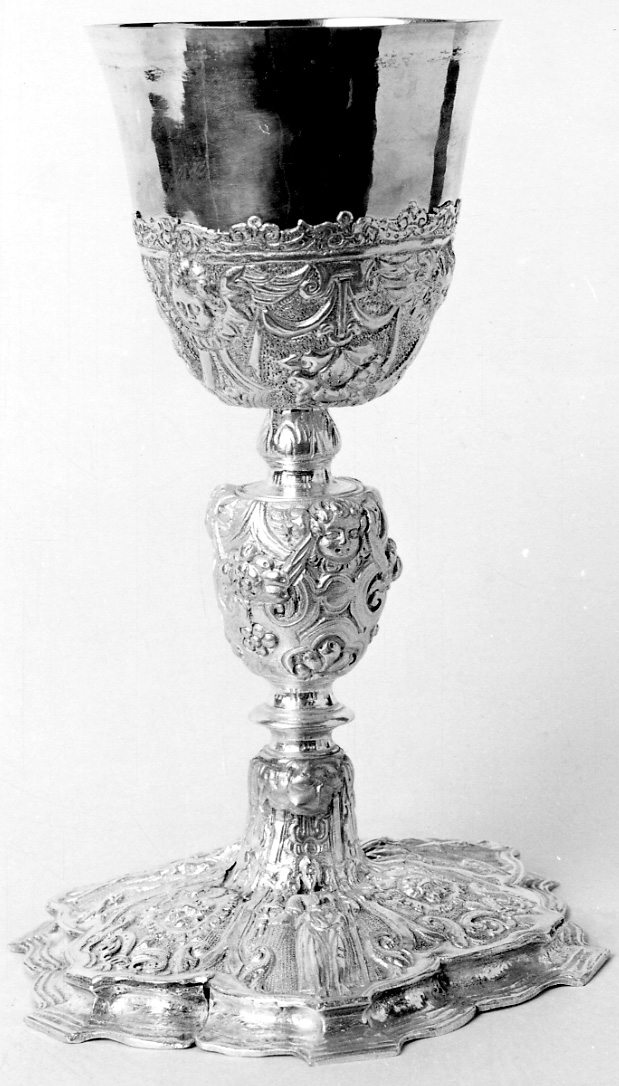 calice, opera isolata - bottega lombardo-piemontese (prima metà sec. XVII)