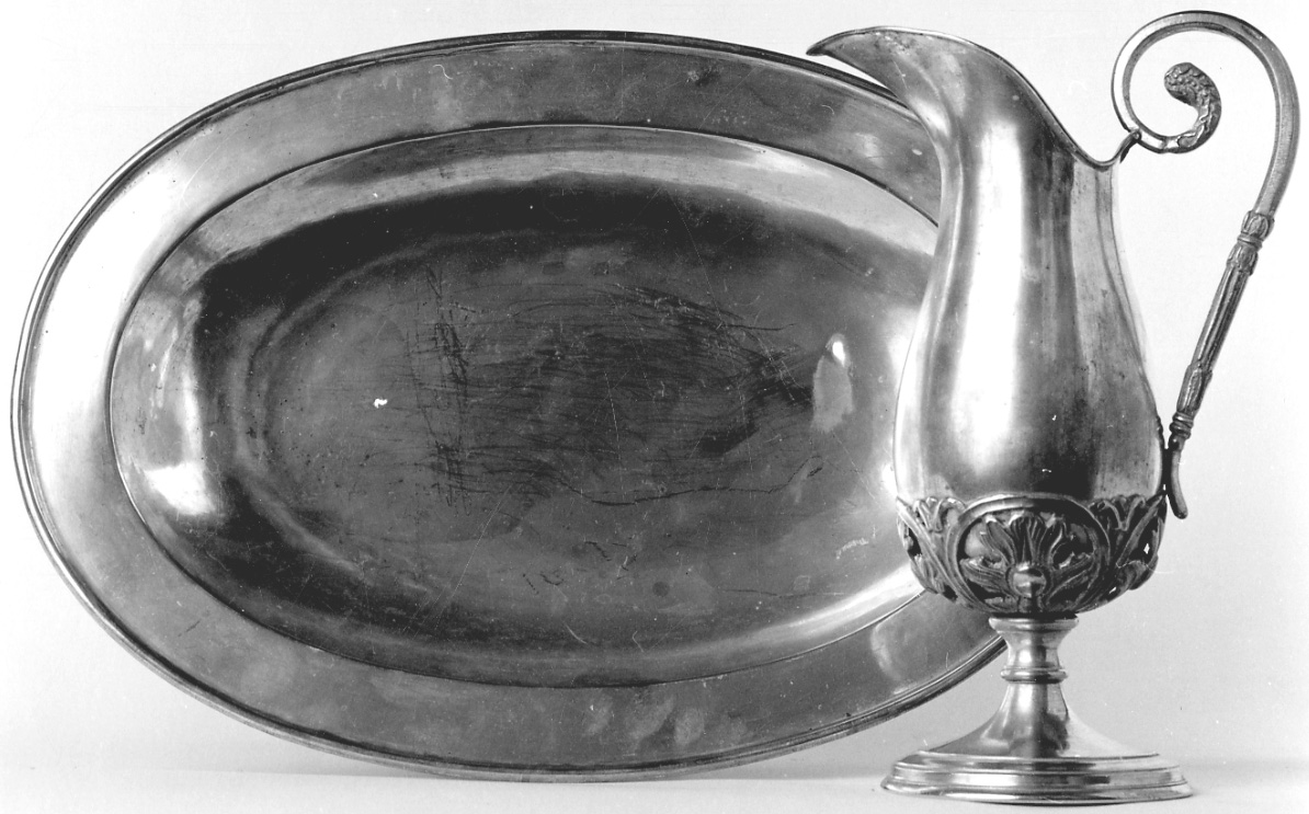 servizio da lavabo, insieme - bottega lombardo-piemontese (seconda metà sec. XIX)