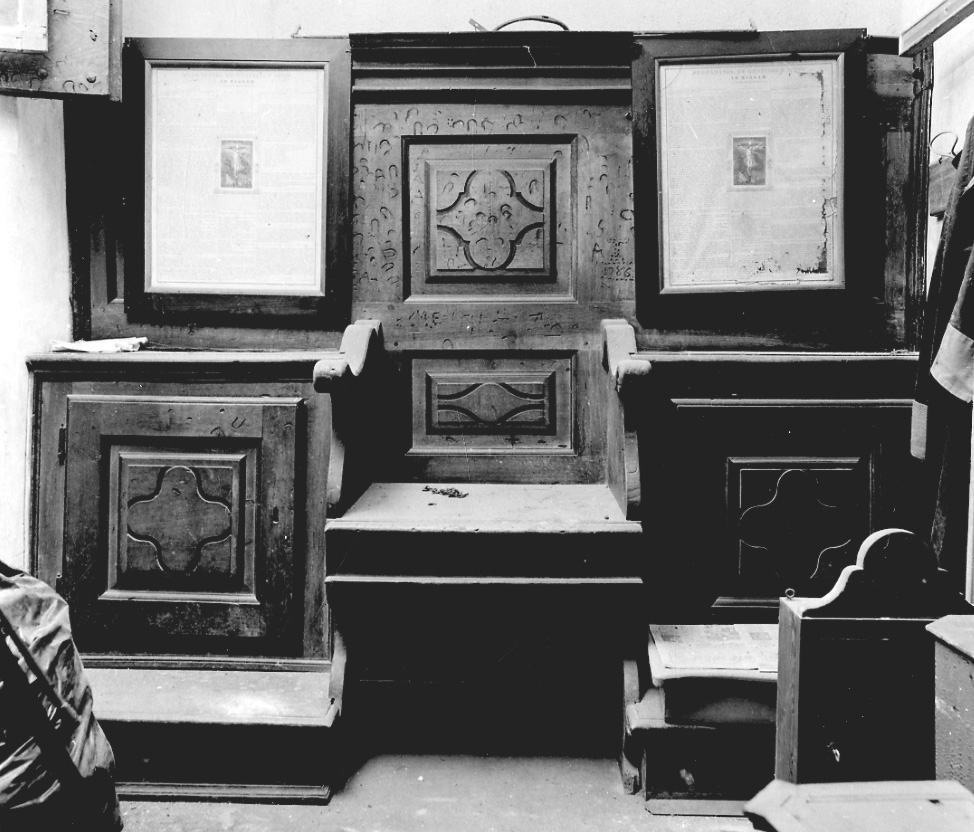 confessionale, opera isolata - bottega della Valsesia (seconda metà sec. XVIII)