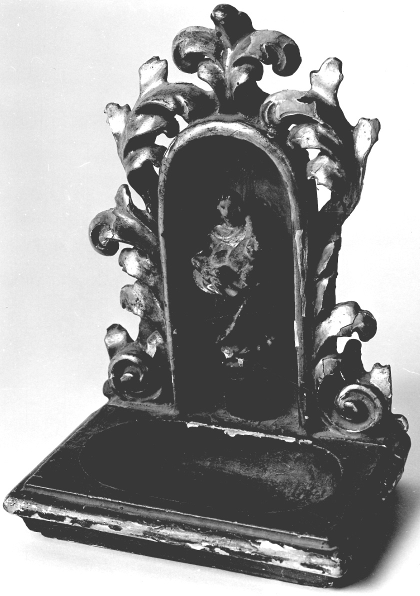 contenitore per elemosine, opera isolata - bottega della Valsesia (fine/inizio secc. XVII/ XVIII)