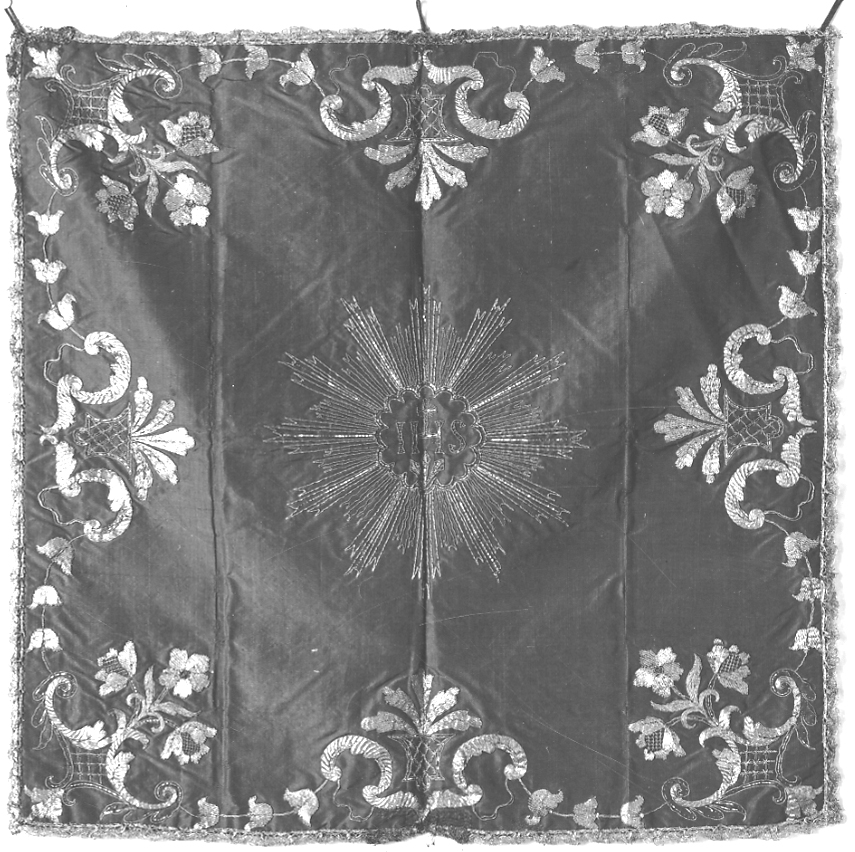 velo di calice, opera isolata - manifattura piemontese (prima metà sec. XIX)