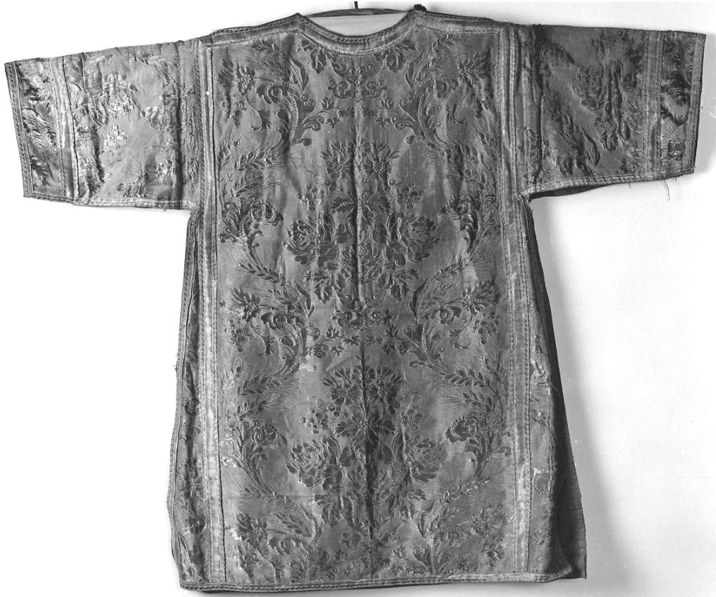 paramento liturgico, insieme - manifattura lombarda (fine/inizio secc. XIX/ XX)