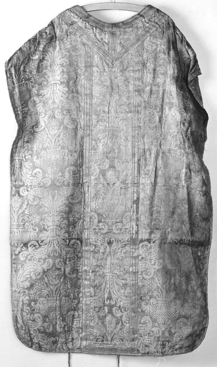 paramento liturgico, insieme - manifattura lombardo-piemontese (fine/inizio secc. XVI/ XVII)