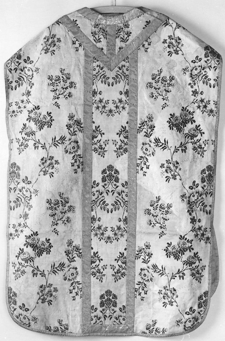 paramento liturgico, insieme - manifattura lombardo-piemontese (metà sec. XIX)