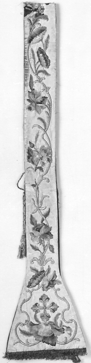 stola, opera isolata - manifattura lombardo-piemontese (sec. XVIII)