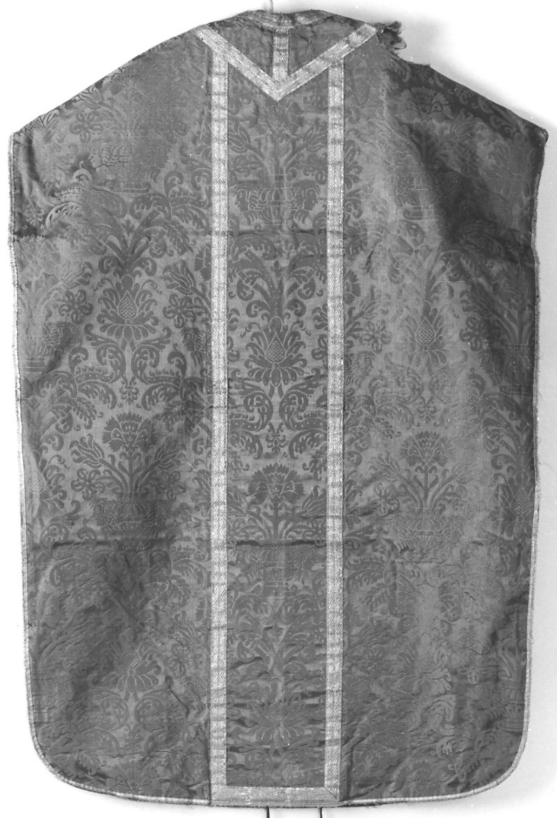 paramento liturgico, insieme - manifattura lombardo-piemontese (fine/inizio secc. XVI/ XVII)