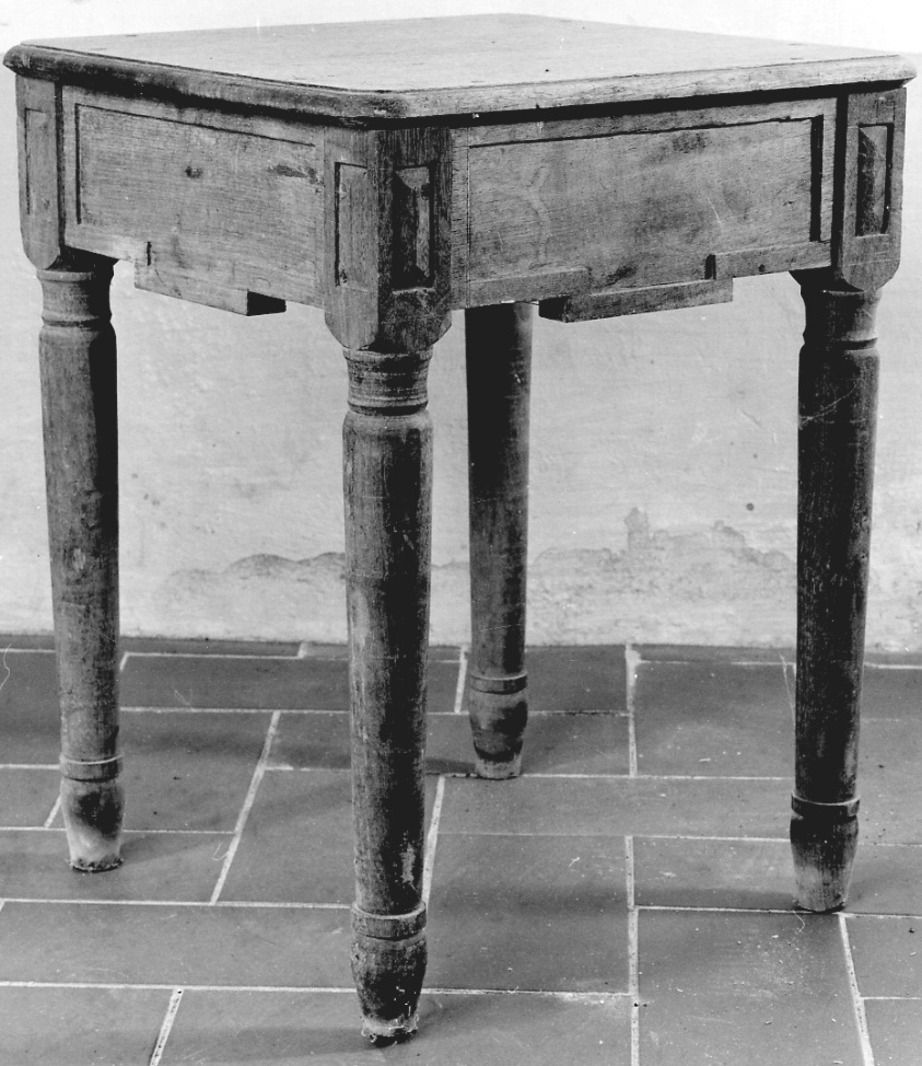 sgabello, opera isolata - bottega della Valsesia (sec. XIX)