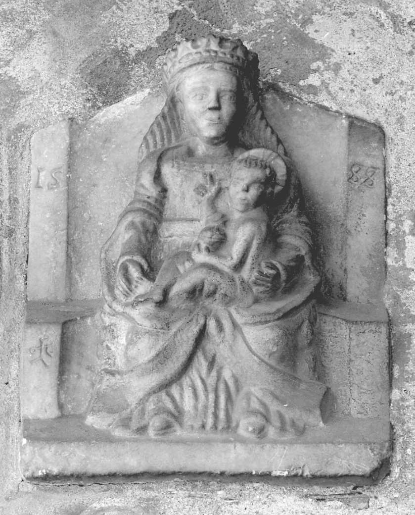 Madonna con Bambino (scultura, opera isolata) - ambito della Valsesia (sec. XVI)