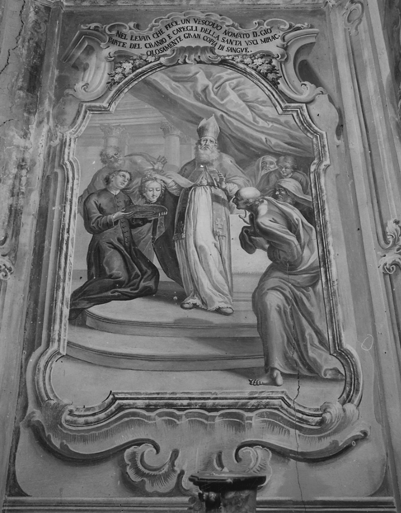 miracolo di Sant'Eurosia (dipinto, elemento d'insieme) di Peracino Lorenzo il Vecchio (sec. XVIII)