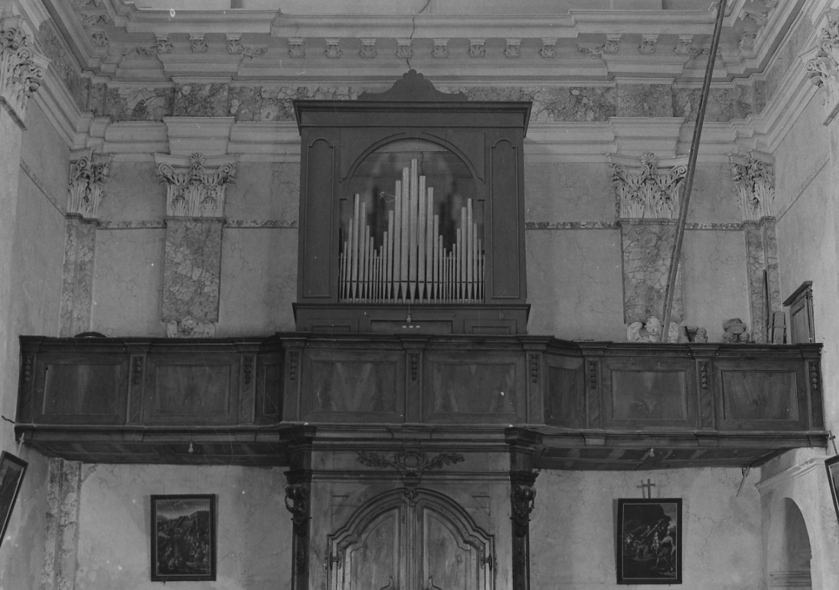 cantoria, opera isolata - bottega della Valsesia (sec. XIX)