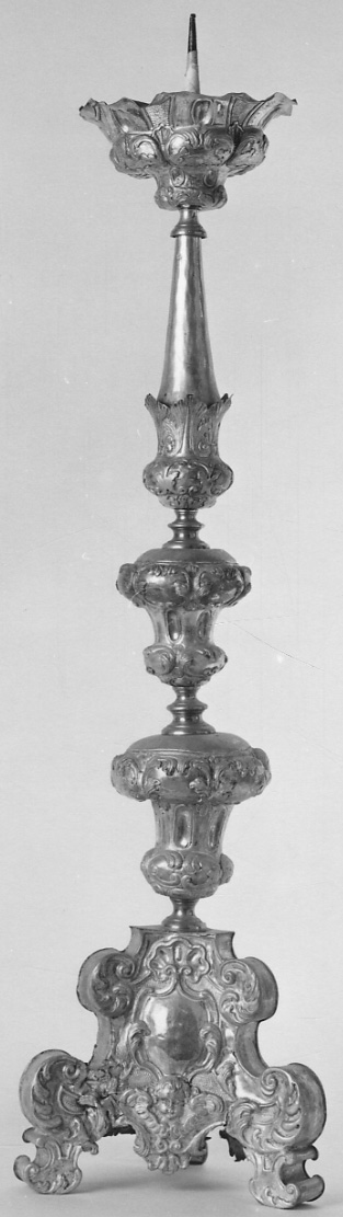 candeliere, serie - bottega lombardo-piemontese (sec. XVIII)