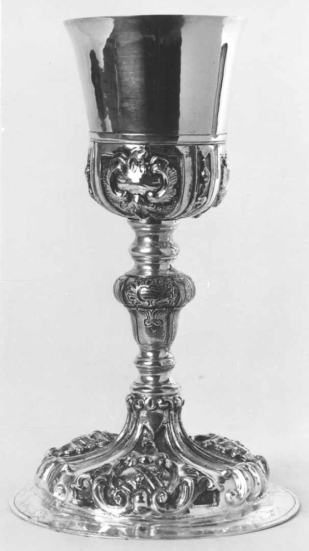 calice, opera isolata - bottega lombardo-piemontese (metà sec. XVIII)