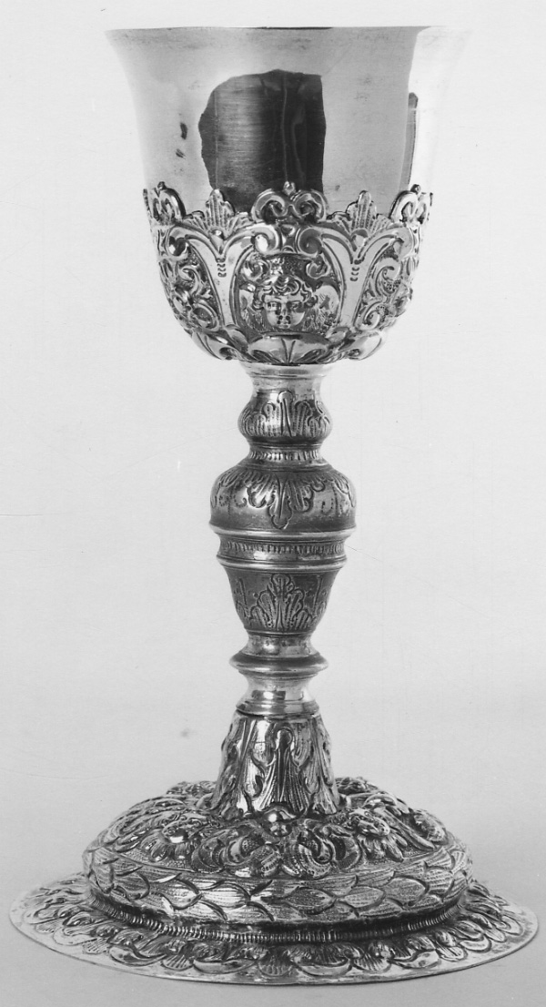 calice, opera isolata - bottega lombardo-piemontese (seconda metà sec. XVII)