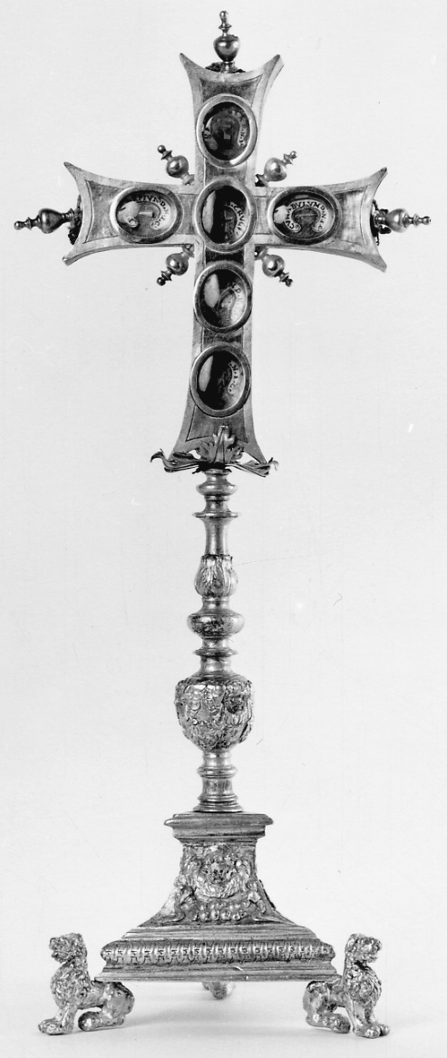 reliquiario topico, opera isolata - bottega lombardo-piemontese (seconda metà sec. XVII)