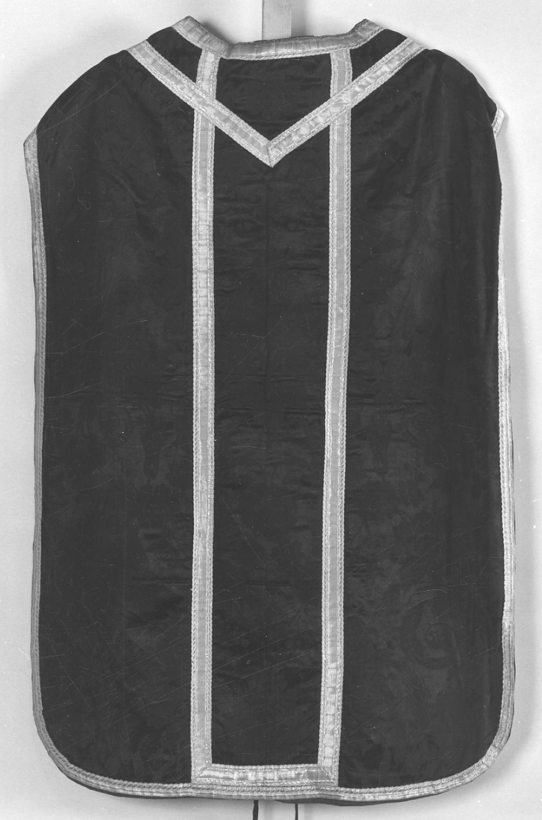 paramento liturgico, insieme - manifattura lombardo-piemontese (fine/inizio secc. XIX/ XX)