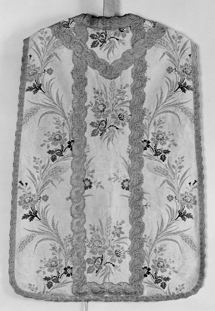 paramento liturgico, insieme - manifattura italiana (seconda metà sec. XIX)