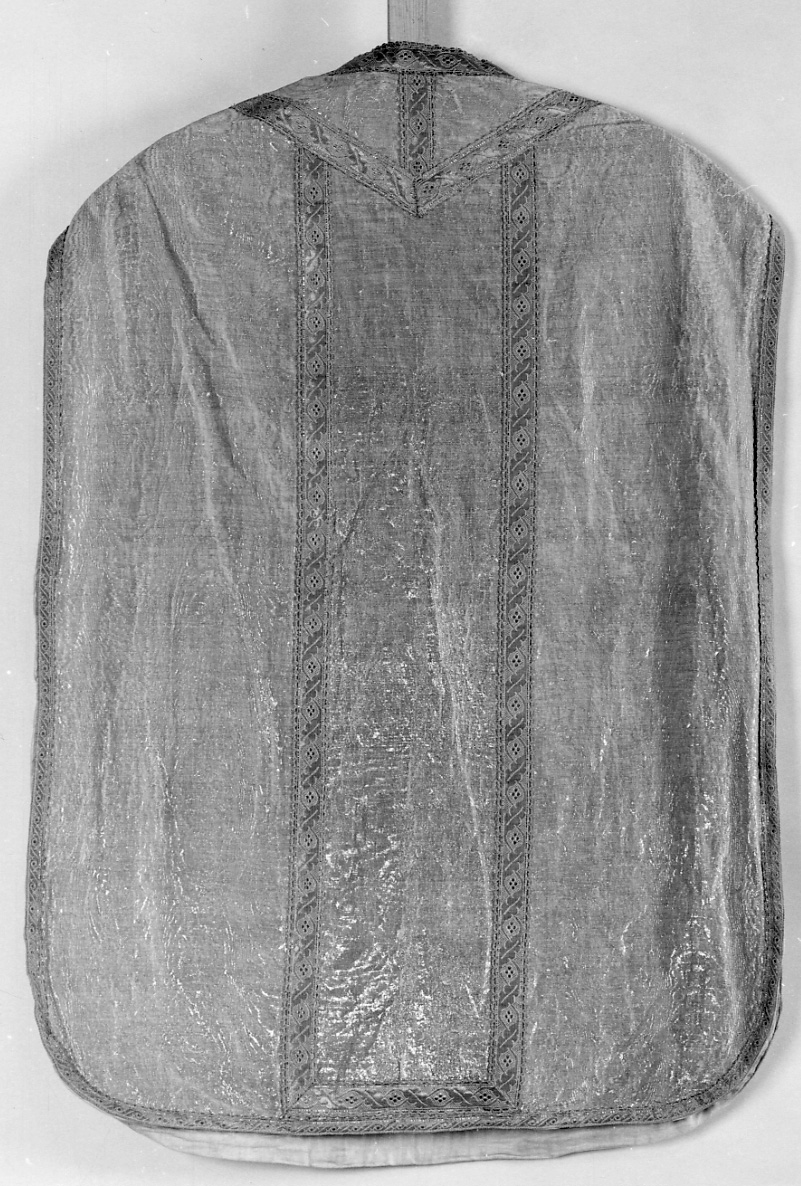 paramento liturgico, insieme - manifattura lombarda (fine/inizio secc. XIX/ XX)