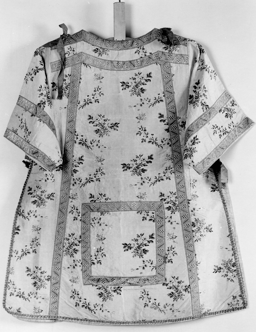 paramento liturgico, insieme - manifattura italiana (seconda metà sec. XIX)