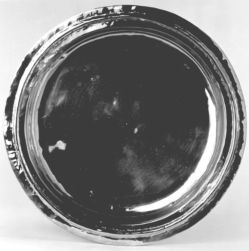 piatto per elemosine, opera isolata - bottega della Valsesia (sec. XVIII)