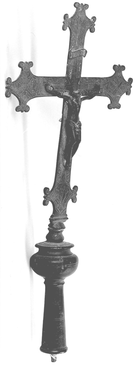 strumenti della passione (decorazione) - bottega lombardo-piemontese (sec. XVII)