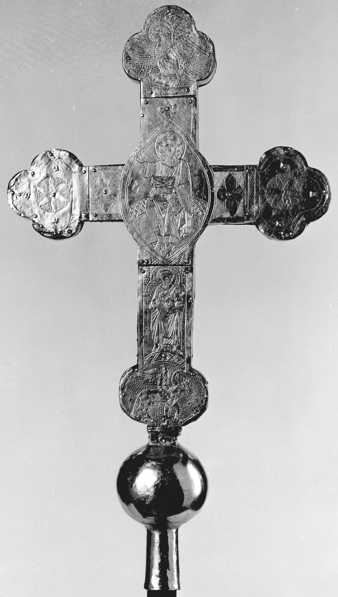 Cristo Pantocratore (decorazione) - bottega lombardo-piemontese (sec. XV)