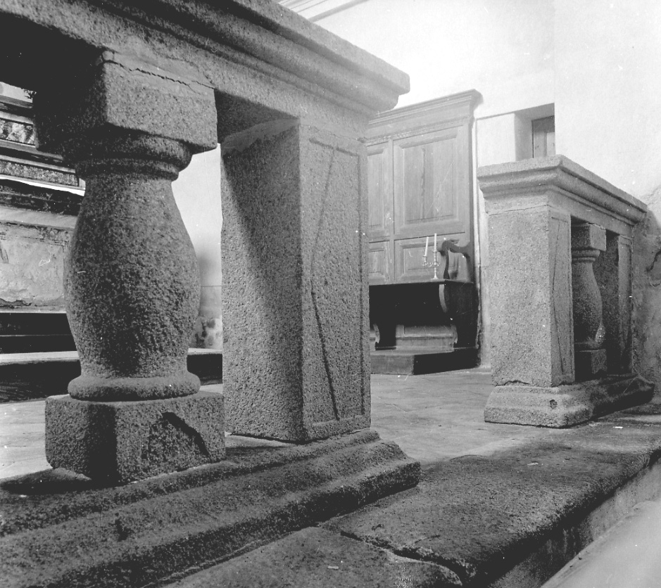 balaustrata, opera isolata - bottega della Valsesia (sec. XIX)