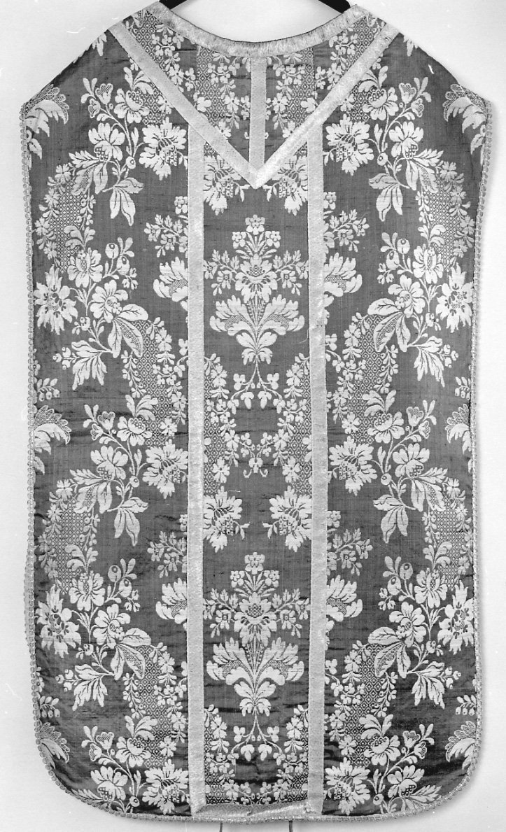 paramento liturgico, insieme - manifattura lombardo-piemontese (fine/inizio secc. XIX/ XX)