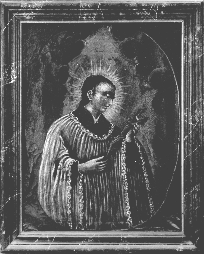 San Luigi IX di Francia (dipinto, opera isolata) - ambito della Valsesia (seconda metà sec. XIX)