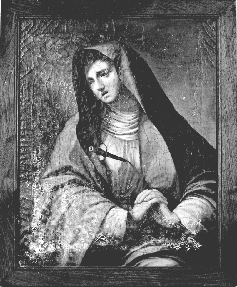 Madonna Addolorata (dipinto, opera isolata) - ambito della Valsesia (metà sec. XVII)