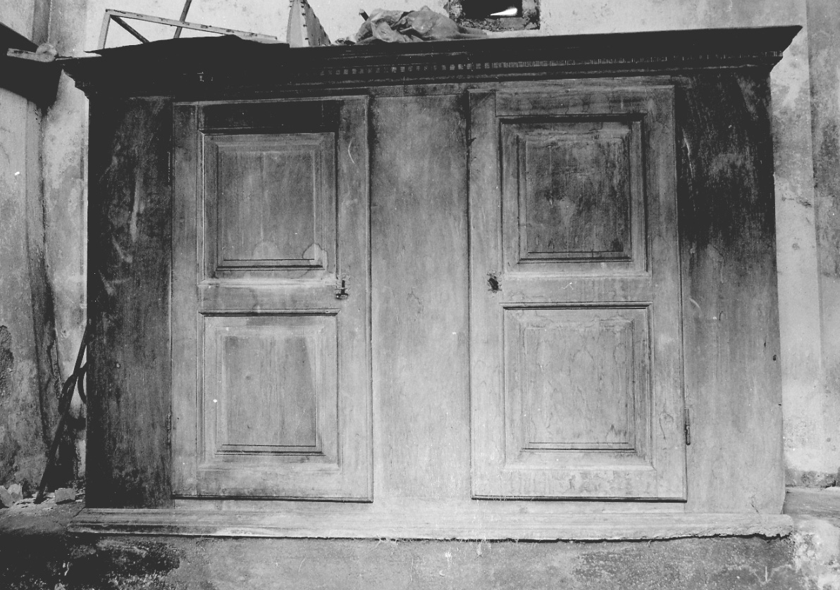 armadio, opera isolata - bottega della Valsesia (fine/inizio secc. XVII/ XVIII)